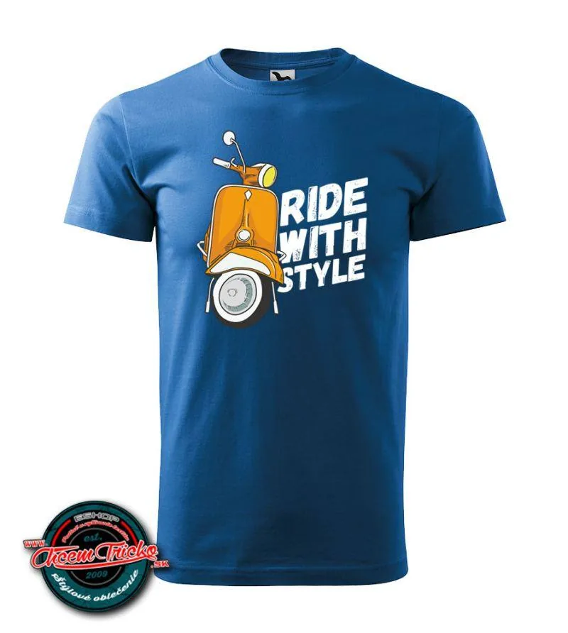 Tričko Ride with style