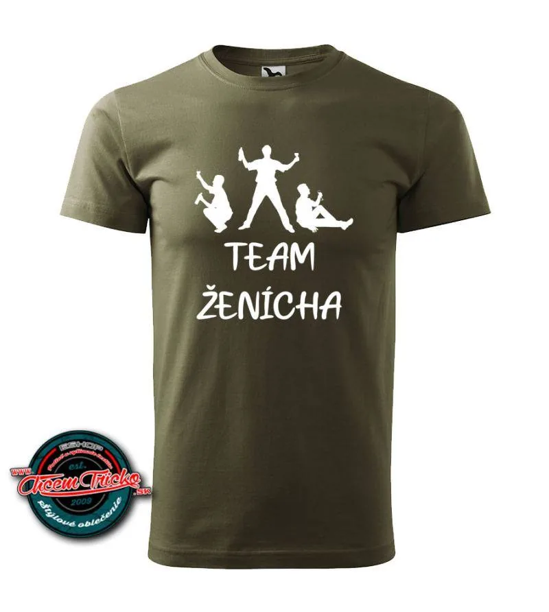Tričko na rozlúčku so slobodou  Team ženícha 2