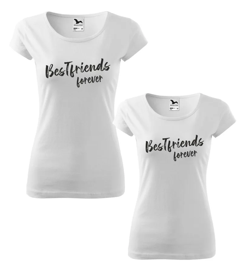 Tričká s potlačou Best friends forever