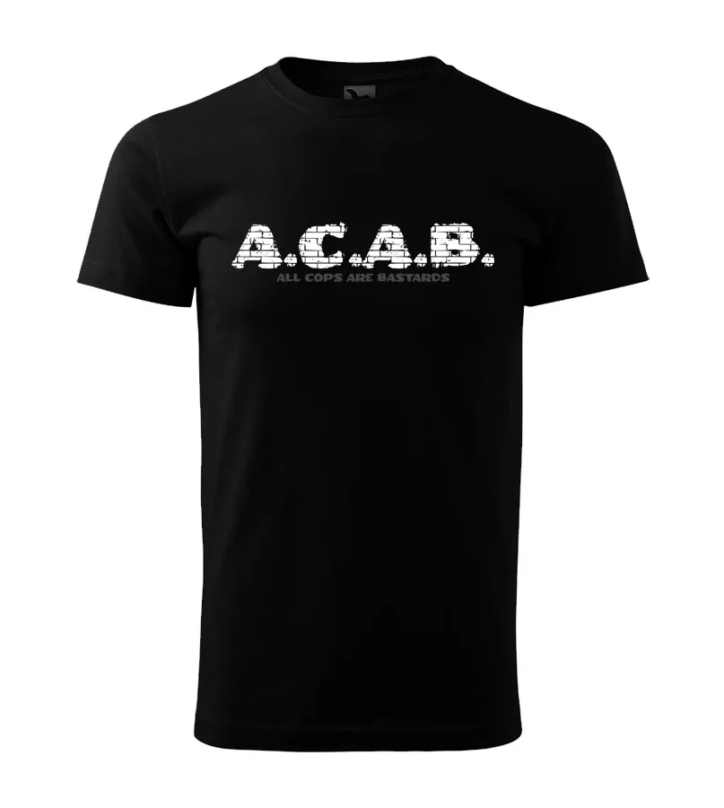 Tričko s potlačou A.C.A.B. new 2