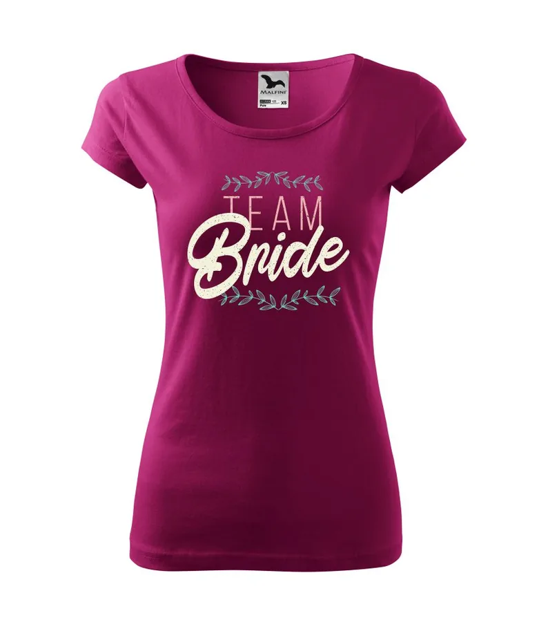 Tričko na rozlúčku so slobodou Team Bride