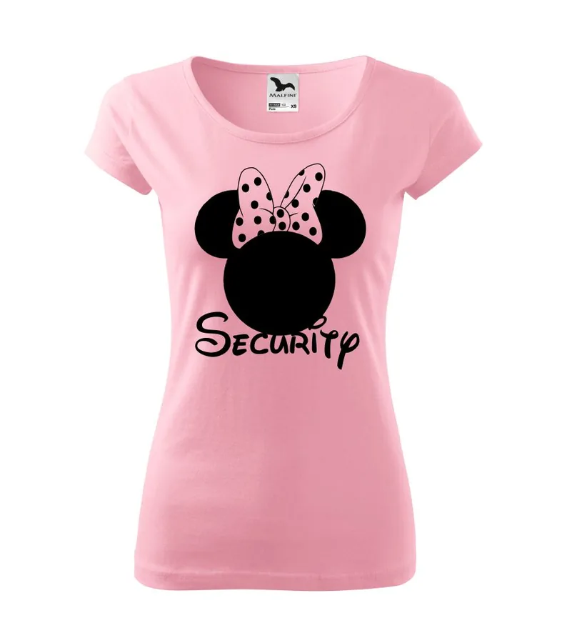 Tričko pre družičku Security Mickey