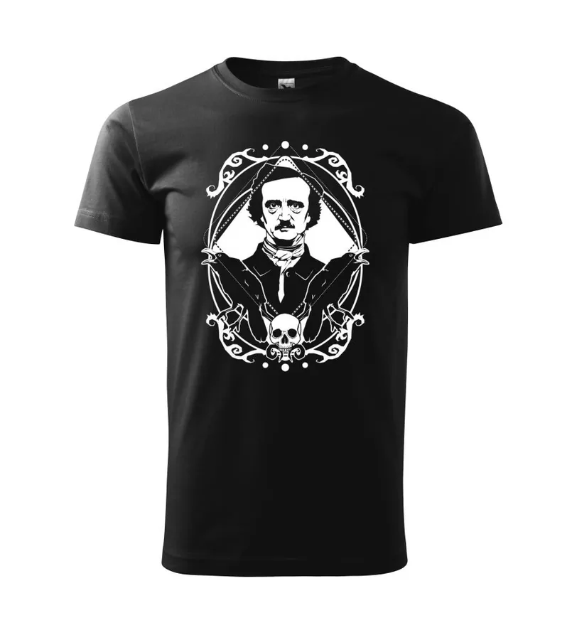 Tričko s potlačou E. A. Poe