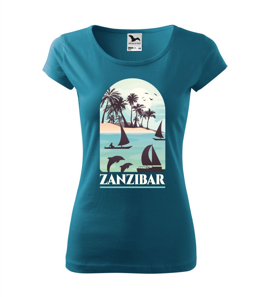 Dámske / pánske tričko Zanzibar