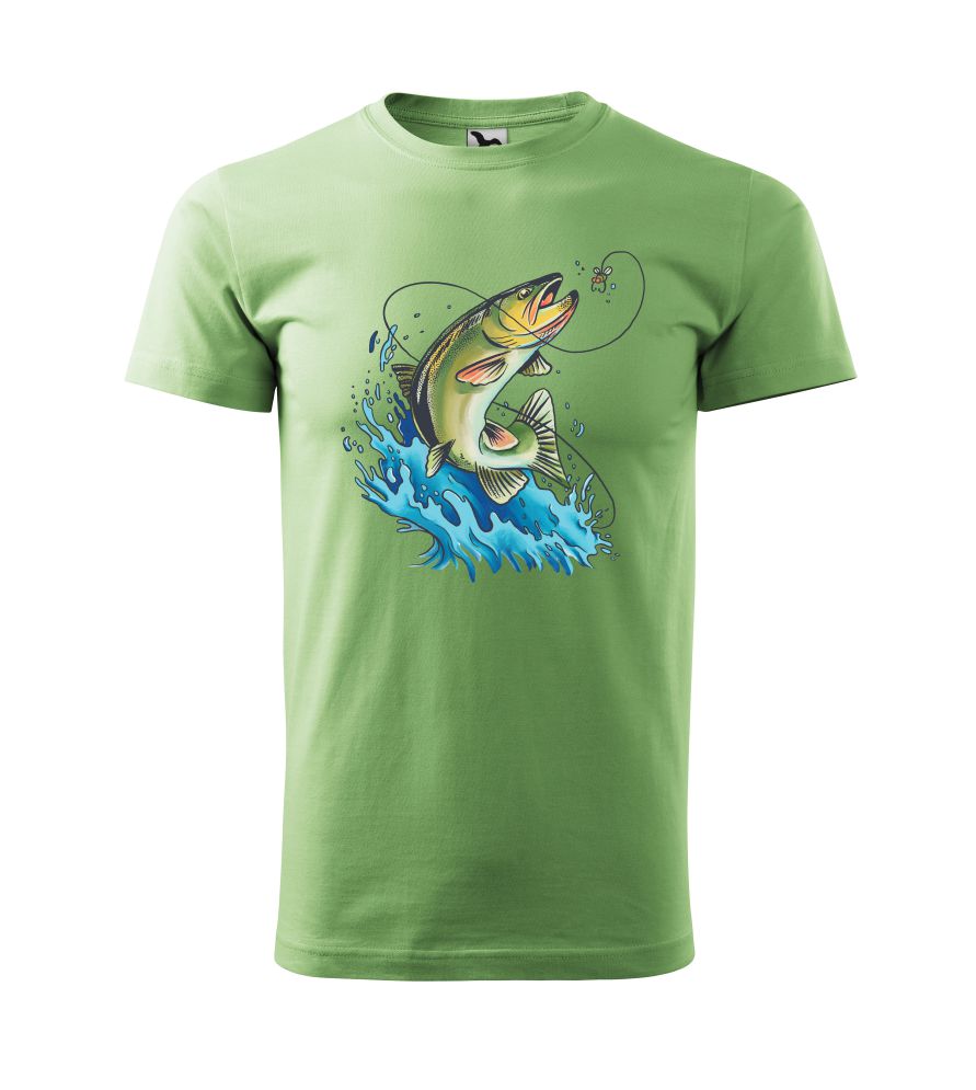 Rybárske tričko s motívom Fish