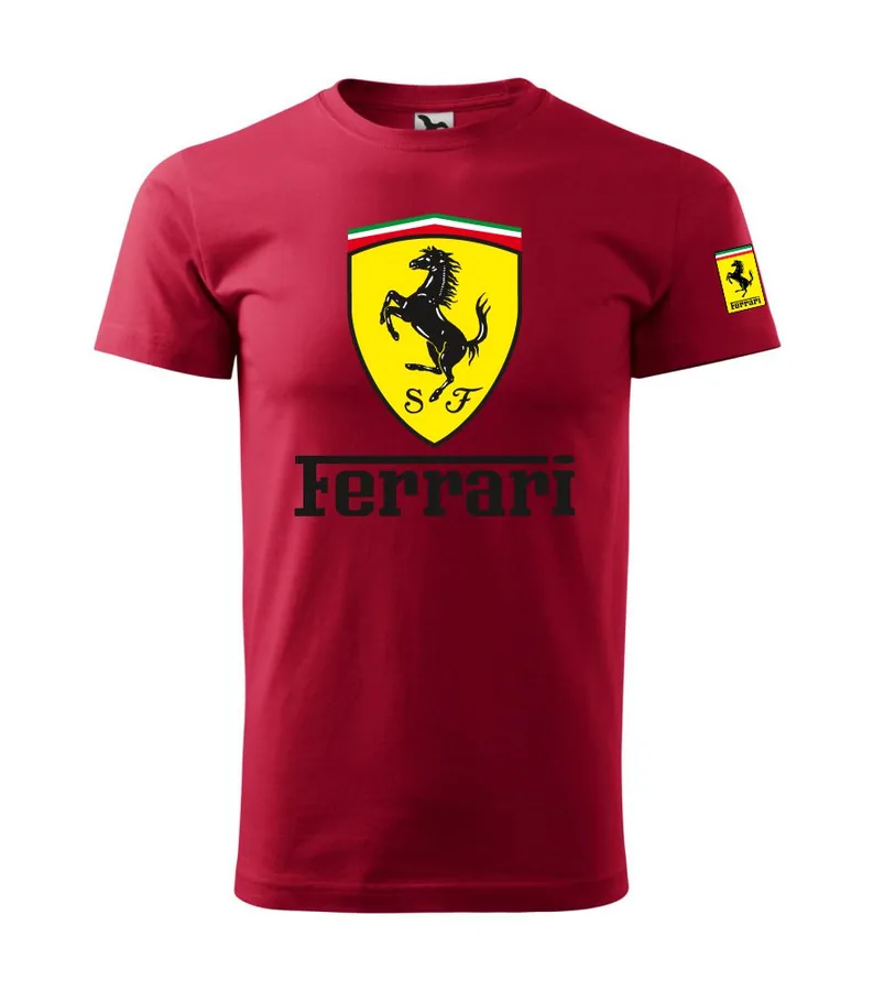 Tričko s potlačou Ferrari