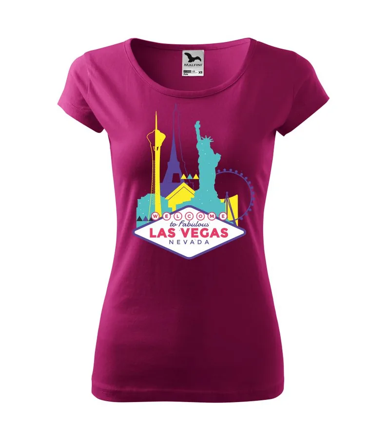 Tričko s potlačou Las Vegas