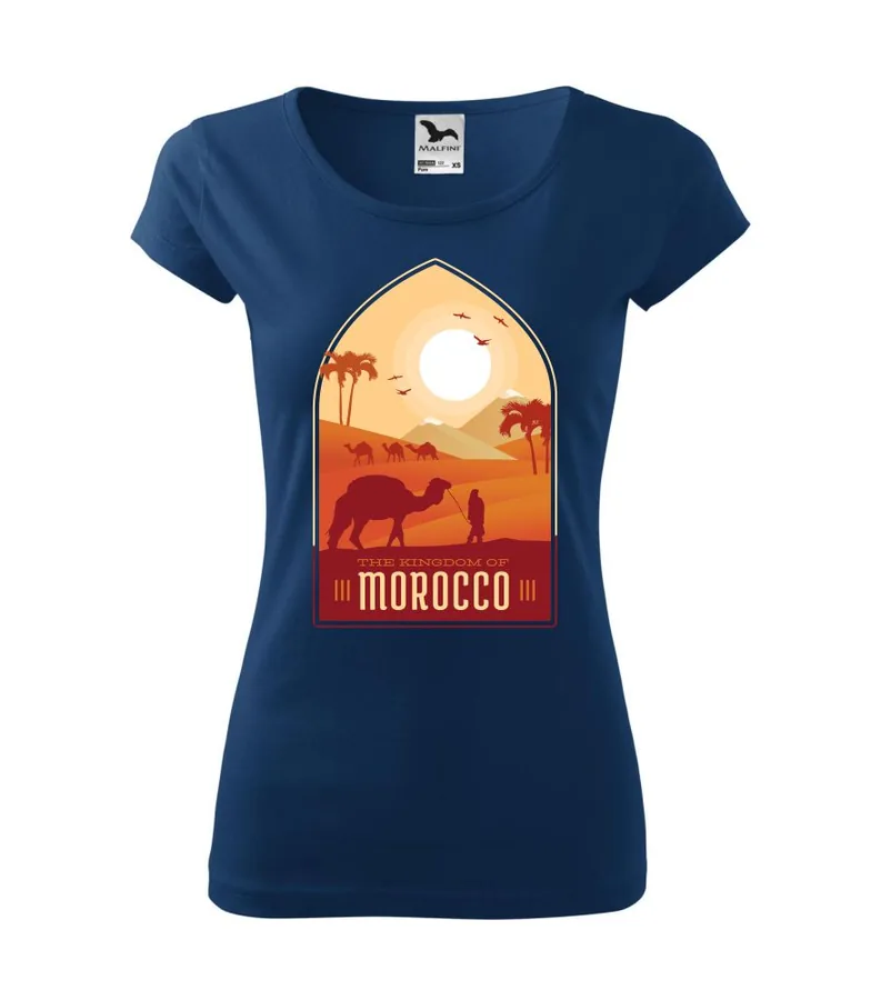 Tričko s potlačou Morocco
