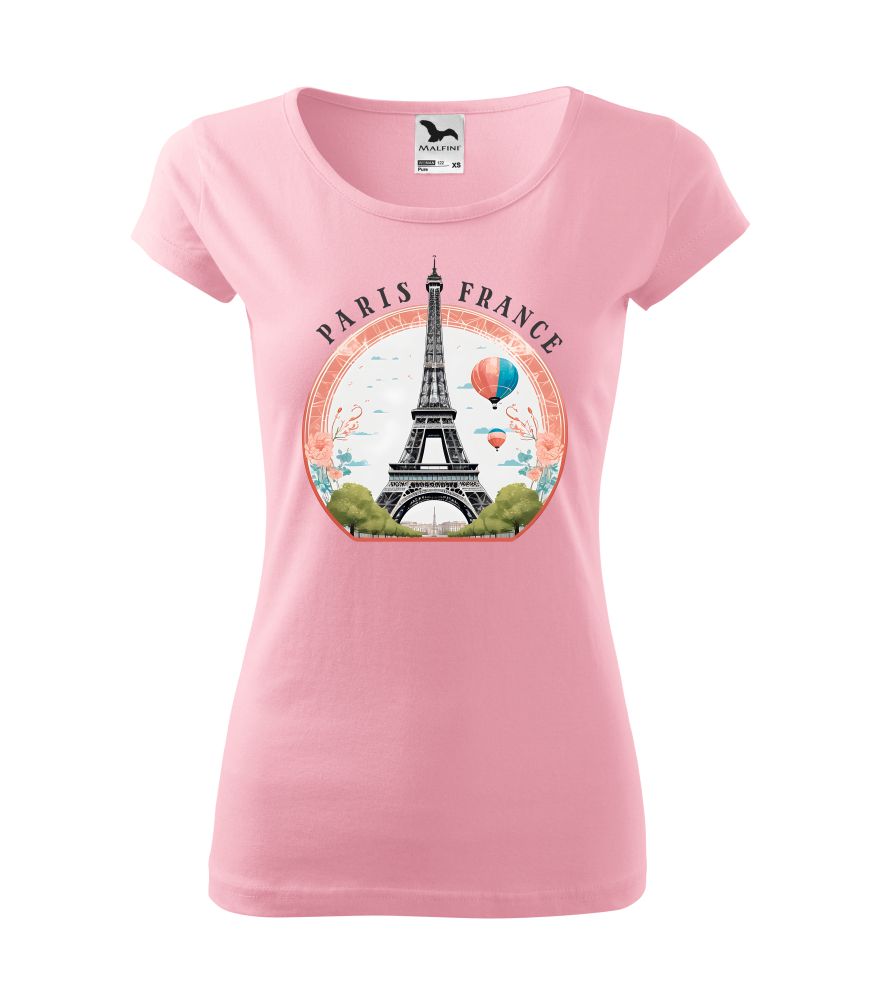 Tričko s potlačou Paris