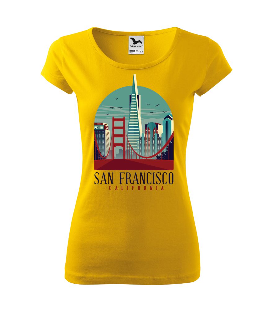 Dámske / pánske tričko San Francisco