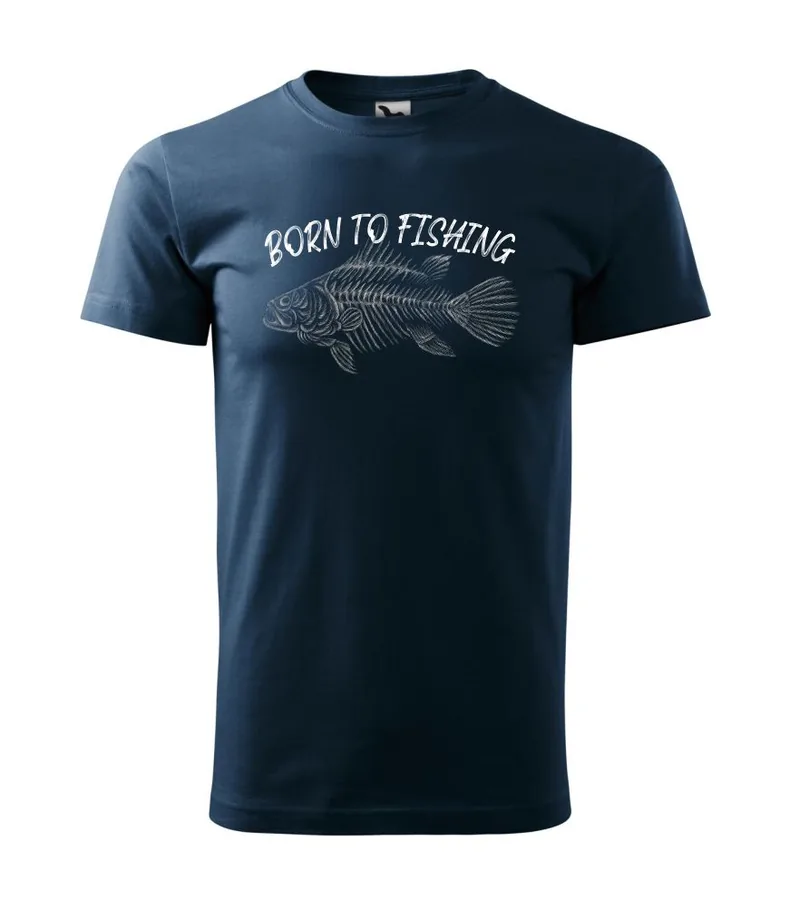 Tričko Born to fishing