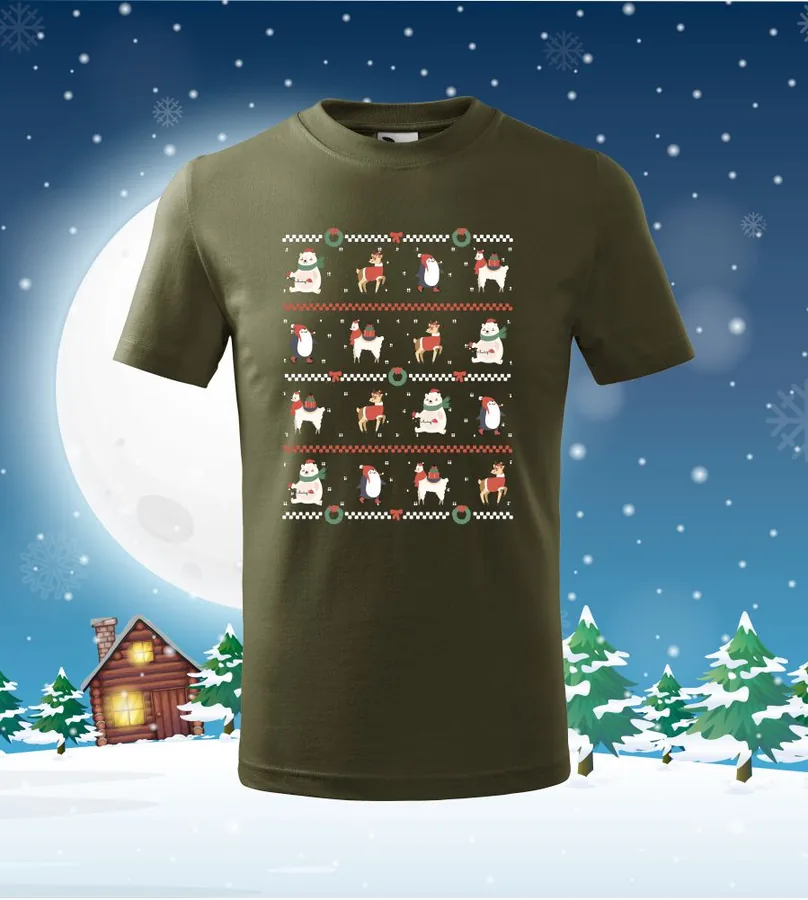 Detské tričko Animals