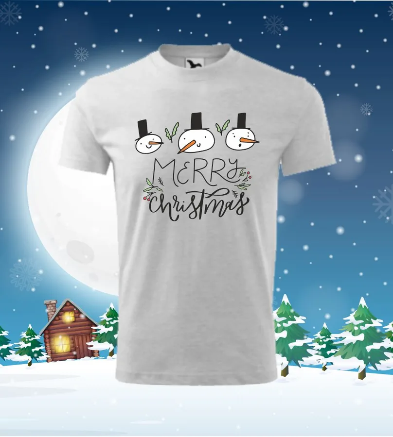 Detské tričko Snowman