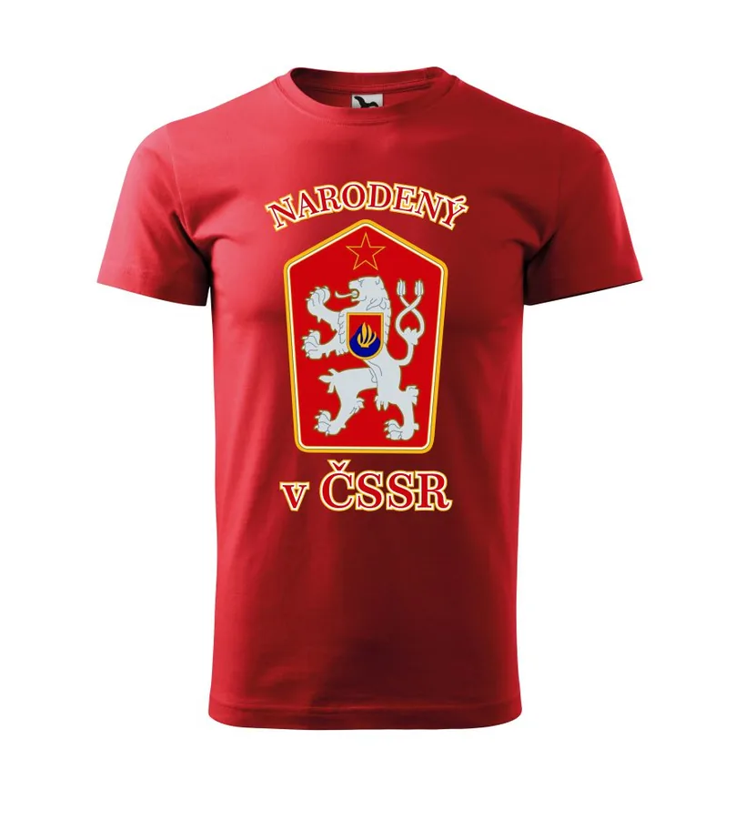 Tričko s motívom narodený v ČSSR