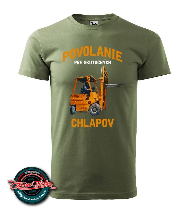 Tričko Povolanie vodič vozíka