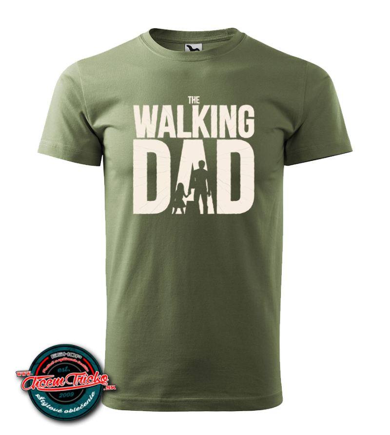 Tričko s potlačou The Walking dad