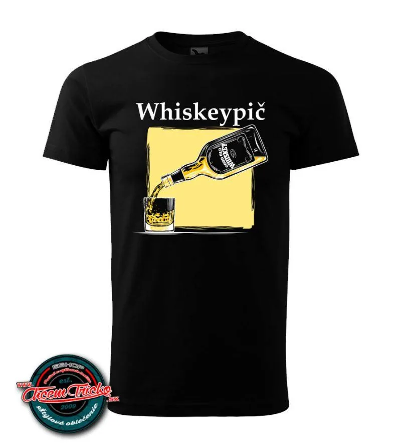 Tričko s potlačou Whiskeypič