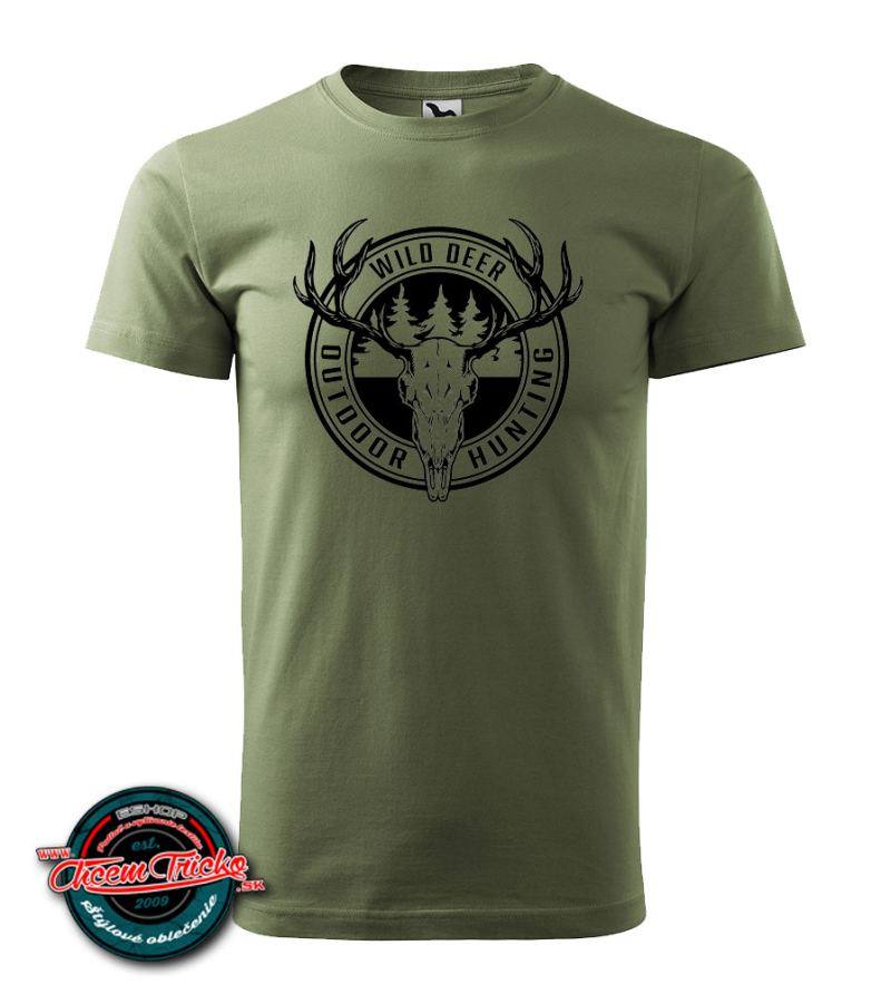 Poľovnícke tričko Wild deer