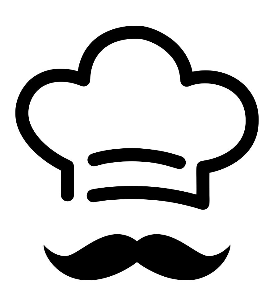 Zástera vyšívaná Chef icon