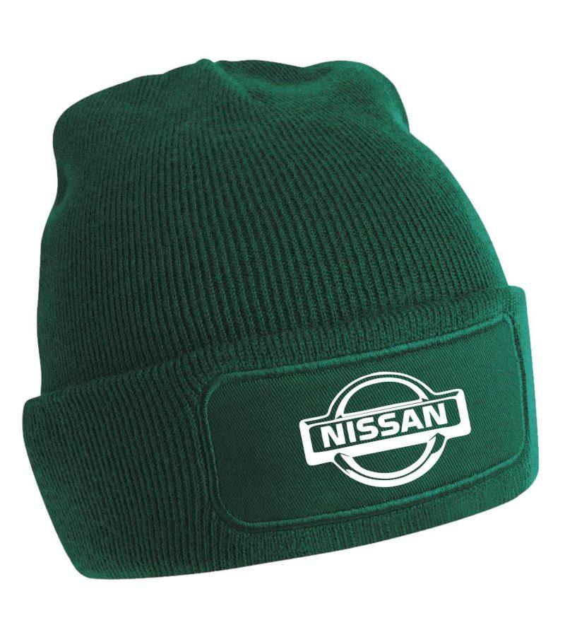 Zimná čiapka s motívom Nissan