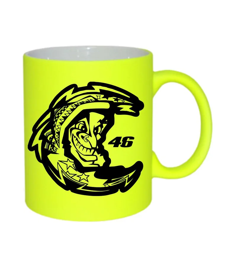 Hrnček matný neon yellow Valentino
