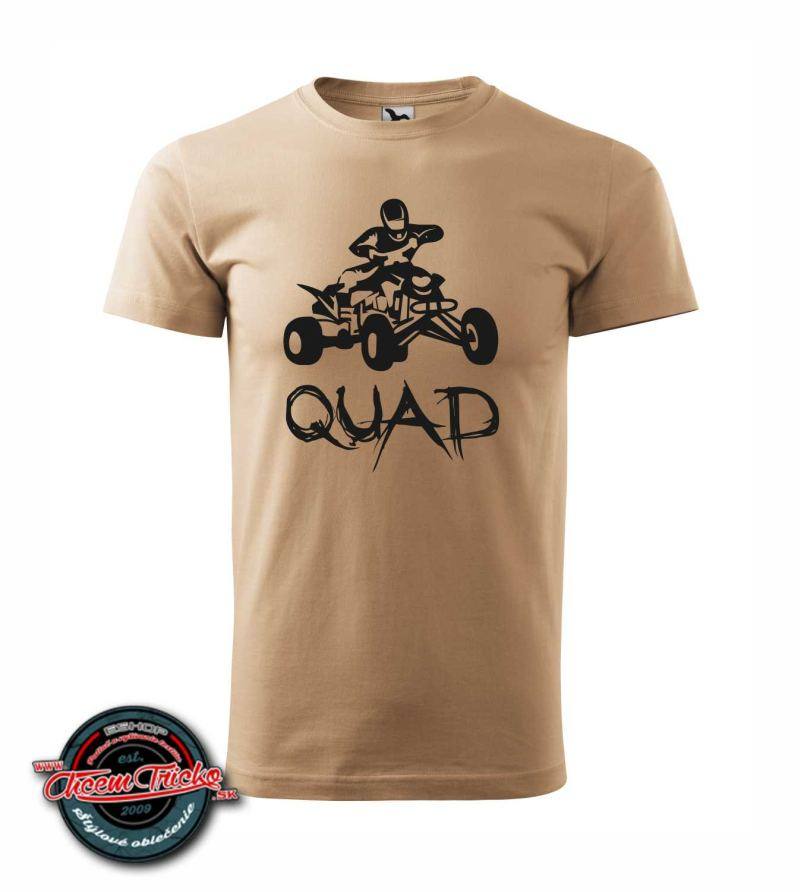 Tričko s potlačou Quad 