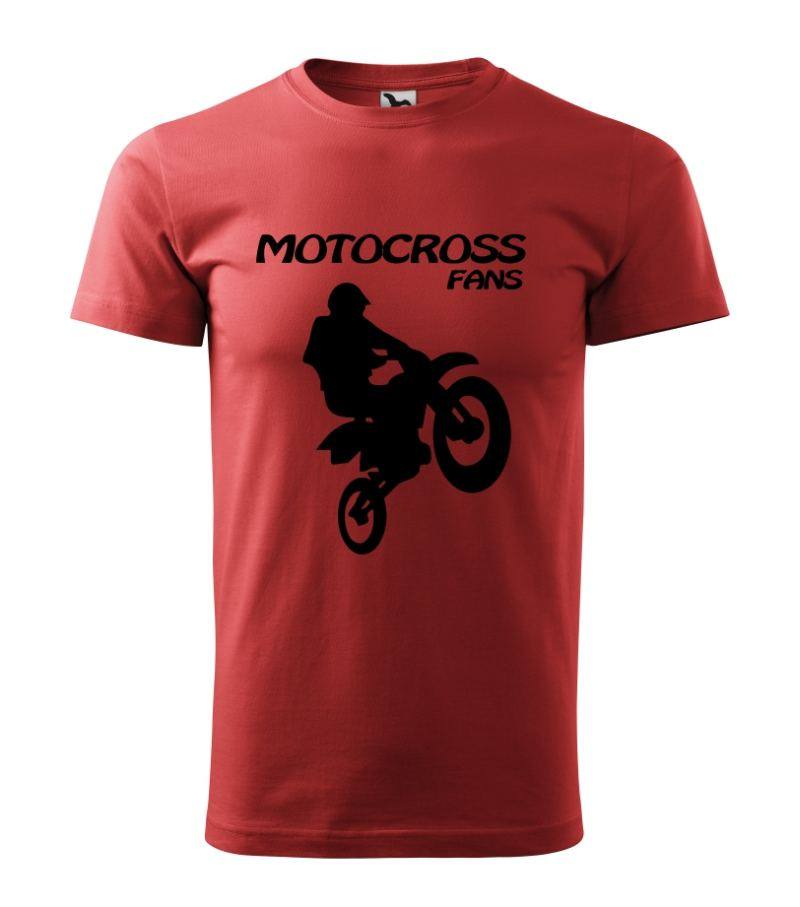 Tričko s potlačou Motocross Fans