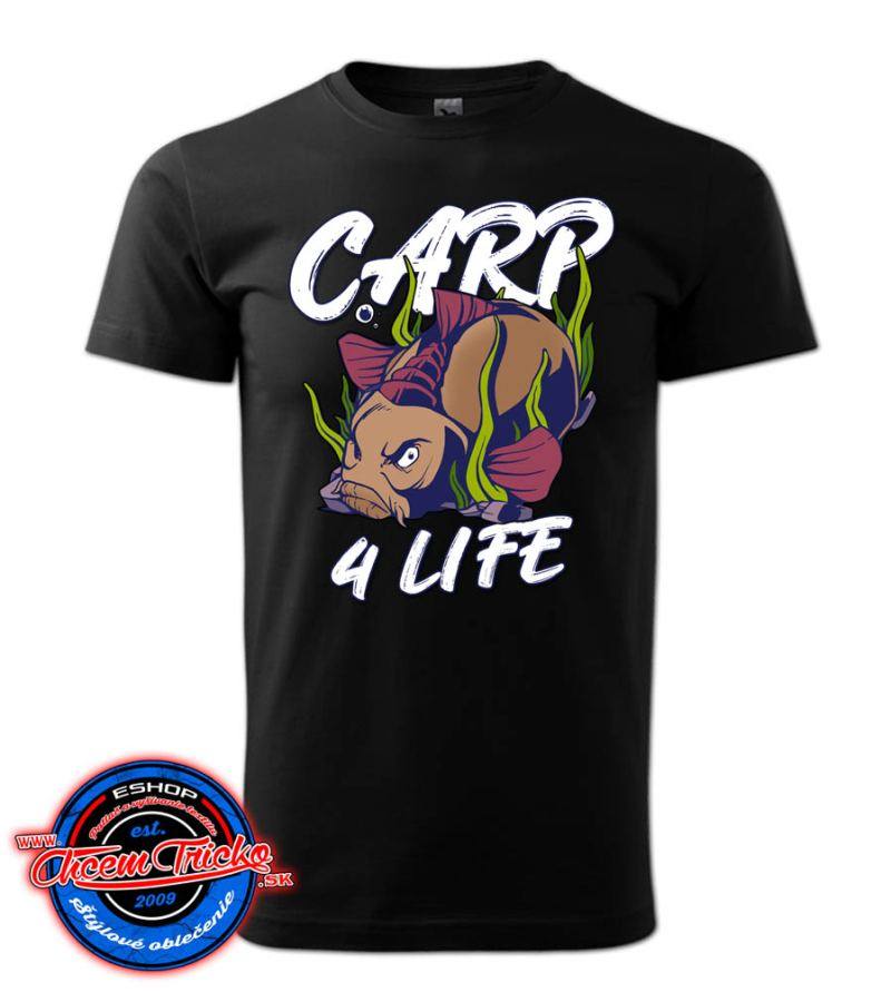 Rybárske tričko Carp 4 Life