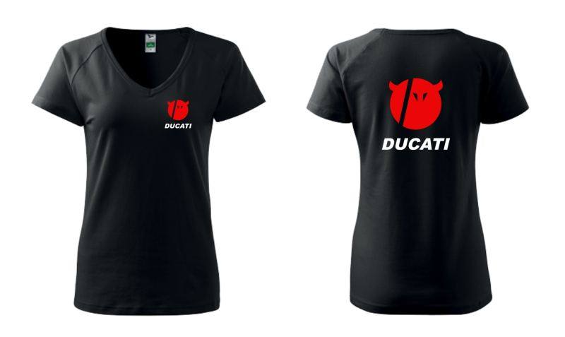 Dámske tričko s motívom Ducati Devil