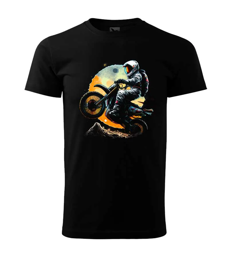 Dámske / pánske tričko Motocross moon