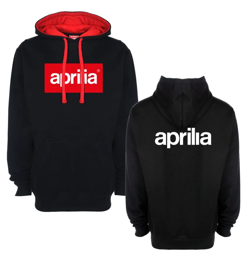 Kapucová mikina s motívom Aprilia