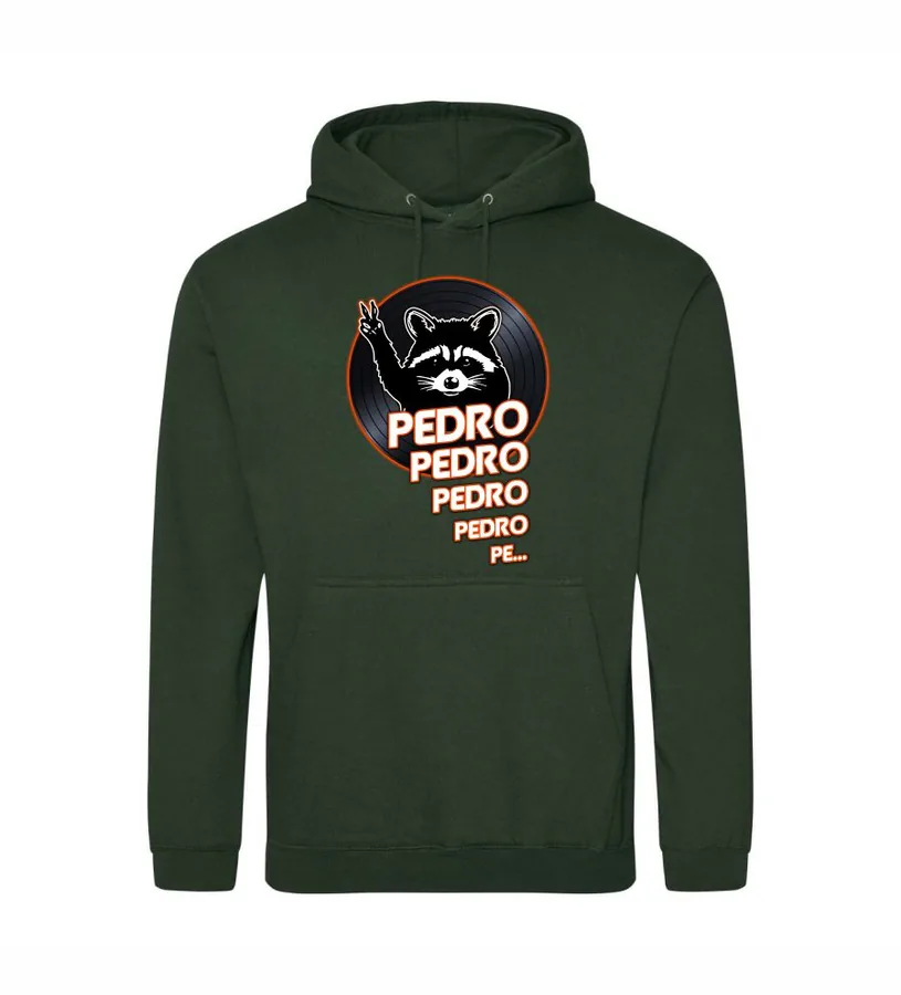 Kapucňová mikina s potlačou Pedro pedro pe...