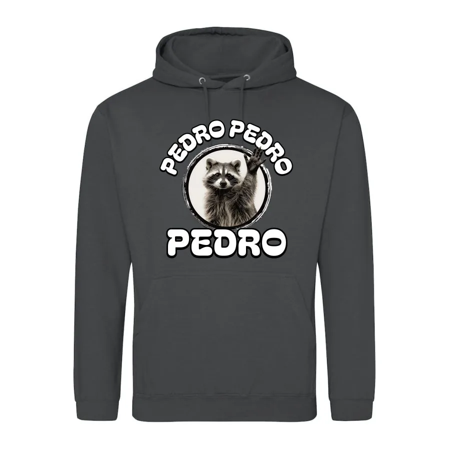 Kapucňová mikina s potlačou Pedro