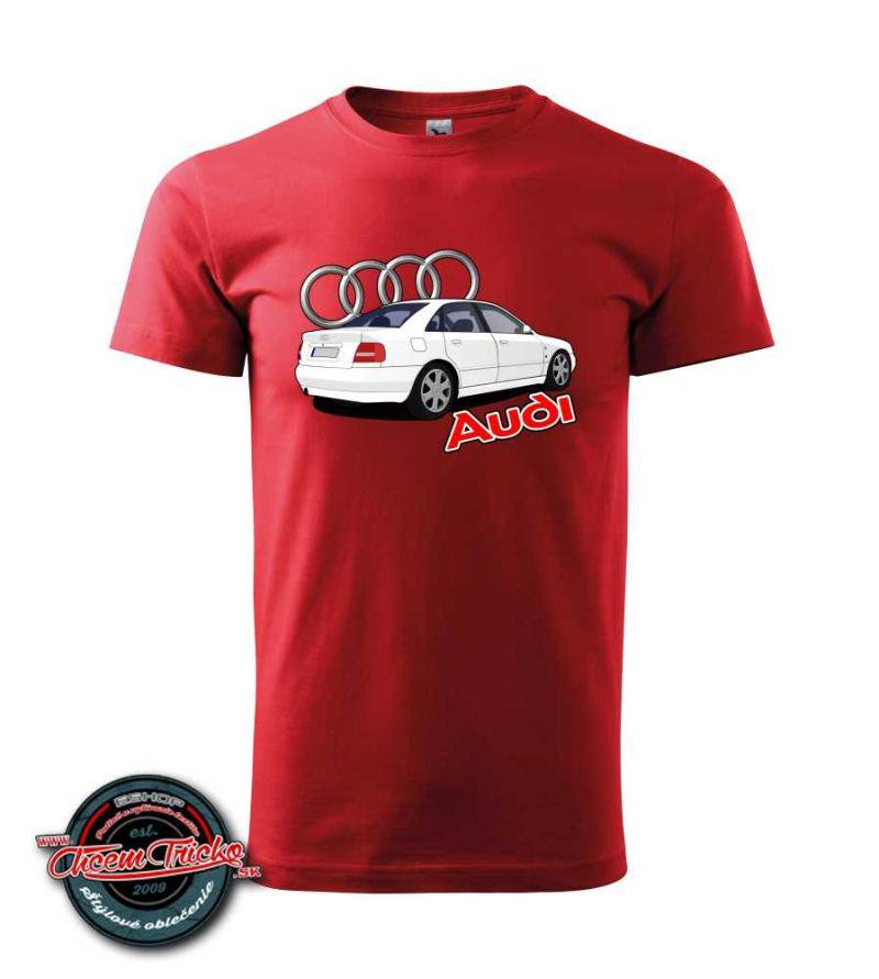 Tričko s potlačou Audi A4