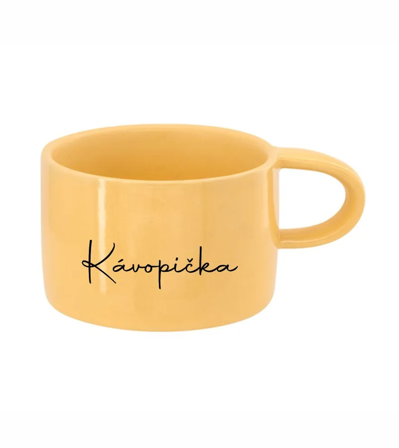 Hrnček s potlačou Kávopička