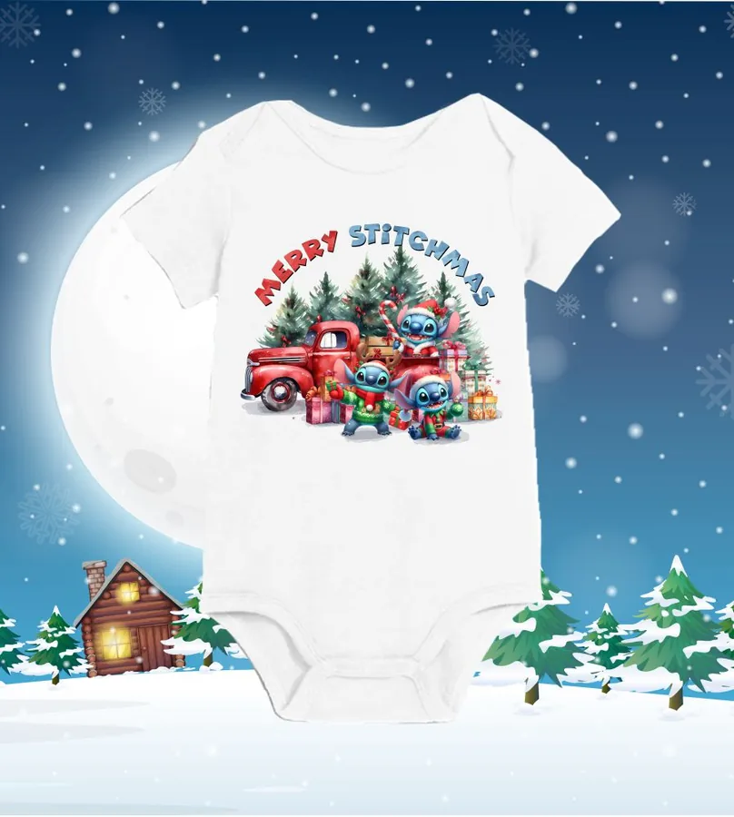 Detské body Merry Stitchmas