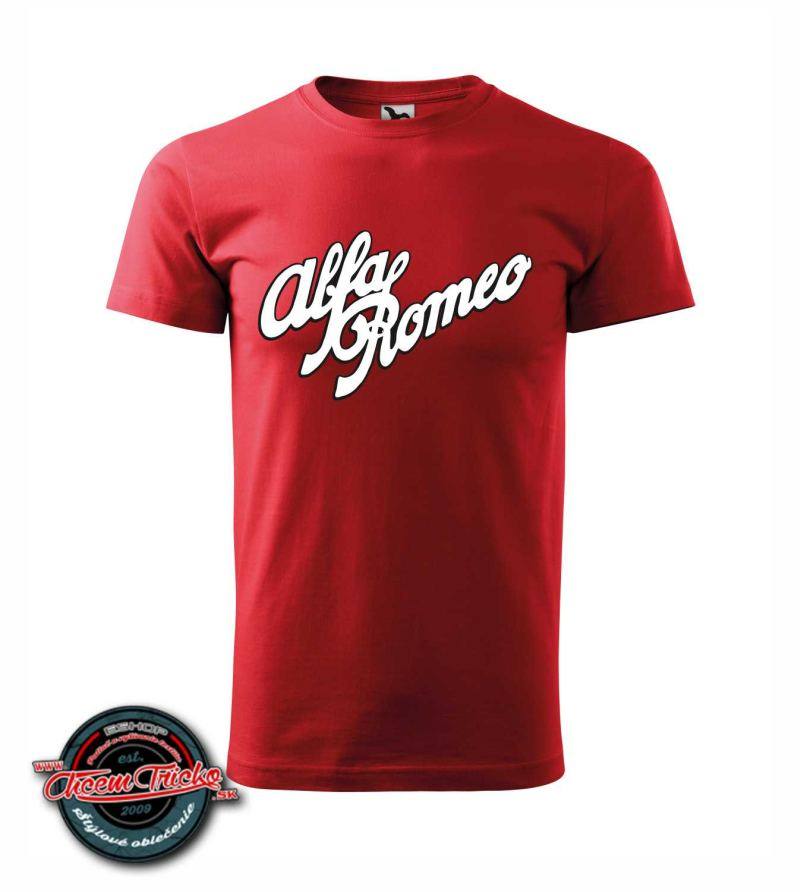 Tričko s potlačou Alfa Romeo 