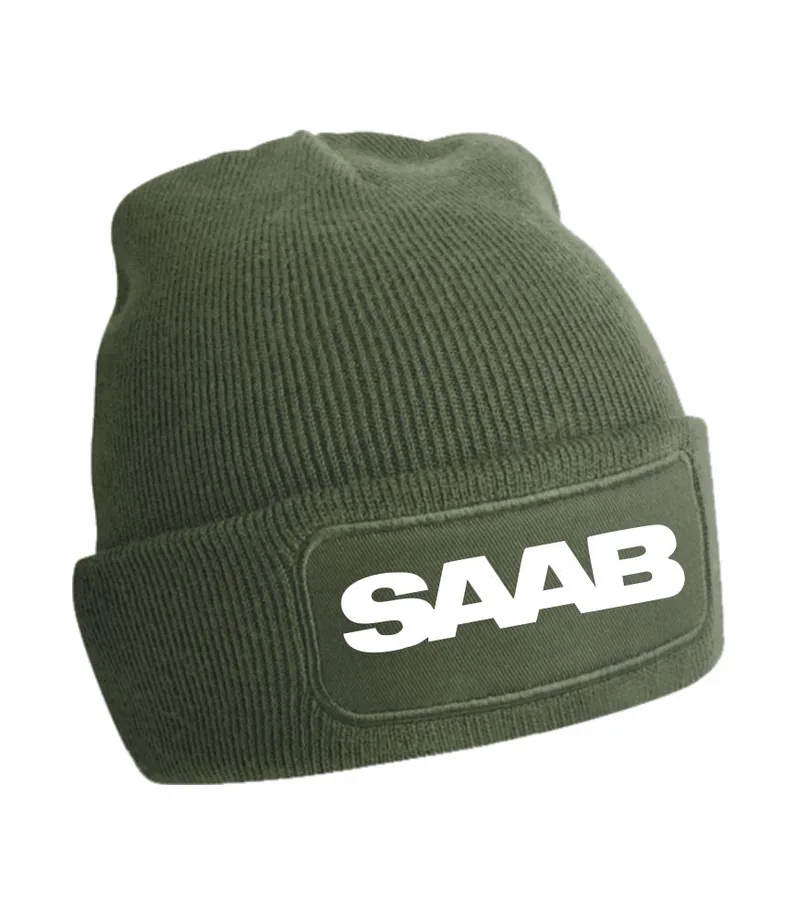 Zimná čiapka s motívom Saab