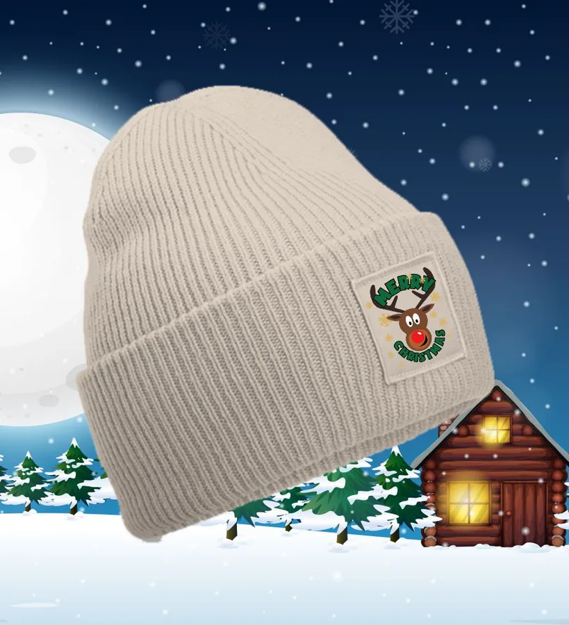 Čapica Merry Christmas sobík