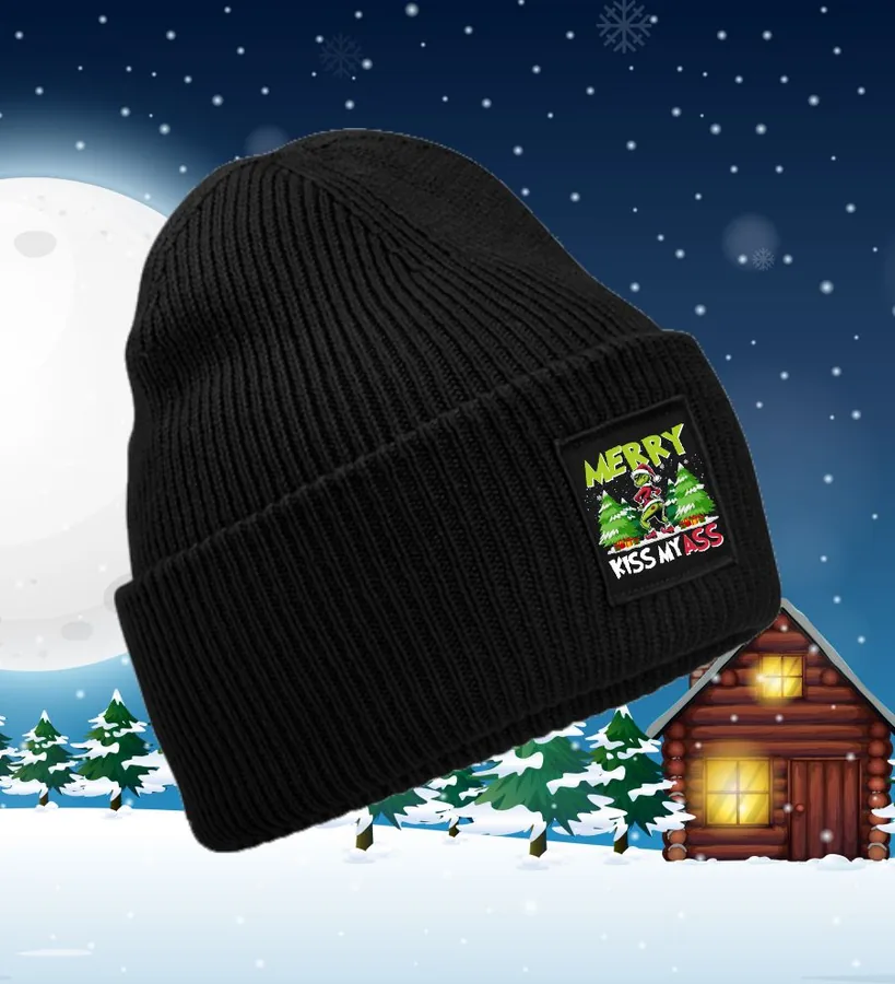 Čapica Grinch Kiss my ass