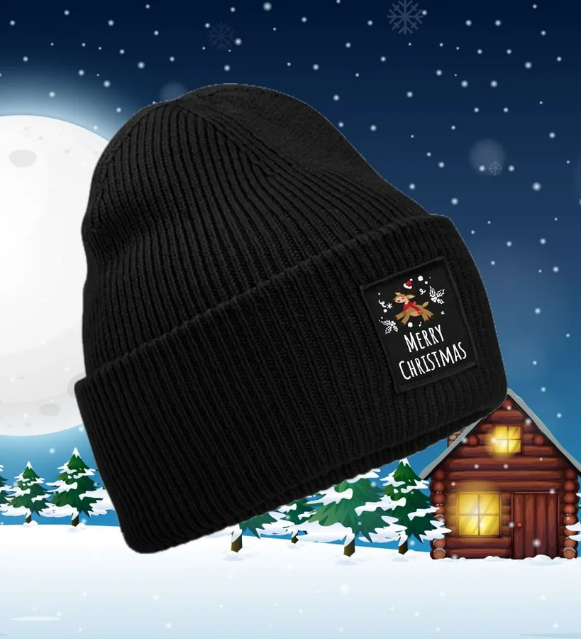 Čapica Merry Christmas sobik