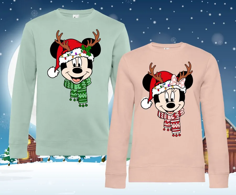 Mikiny pre páry Mickey a Minnie