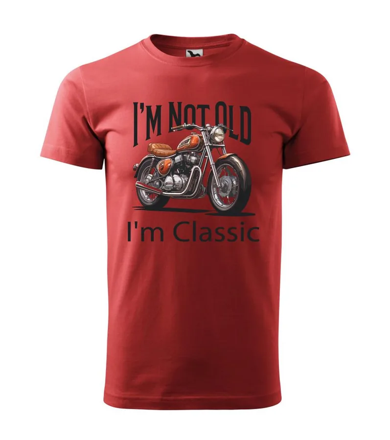Moto tričko I´m not old