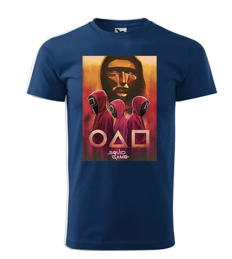 Dámske / pánske tričko s potlačou Squid Game
