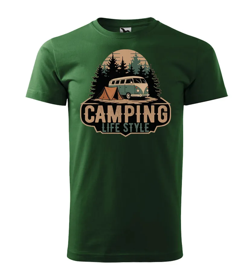 Tričko Camping life style