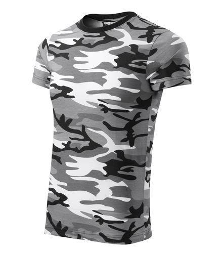 Pánske /detské maskáčové tričko- camouflage