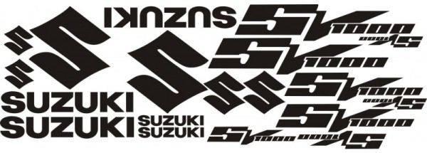 Sada samolepiek s motívom Suzuki SV1000
