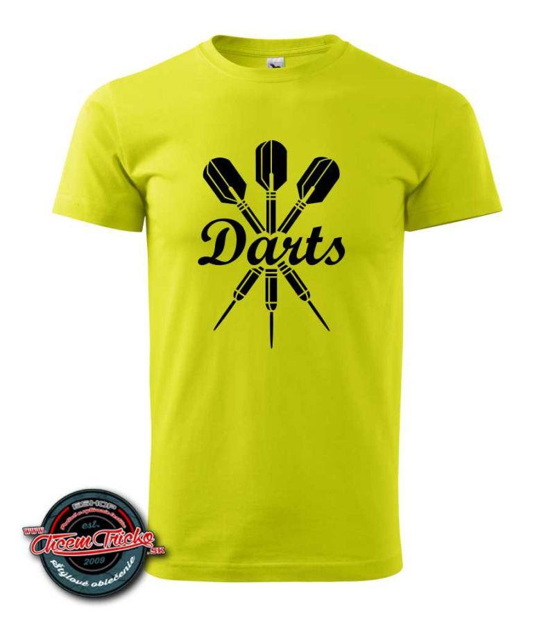 Tričko s potlačou Darts