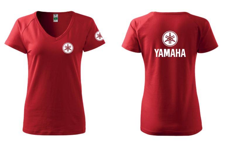 Dámske tričko s potlačou Yamaha 1