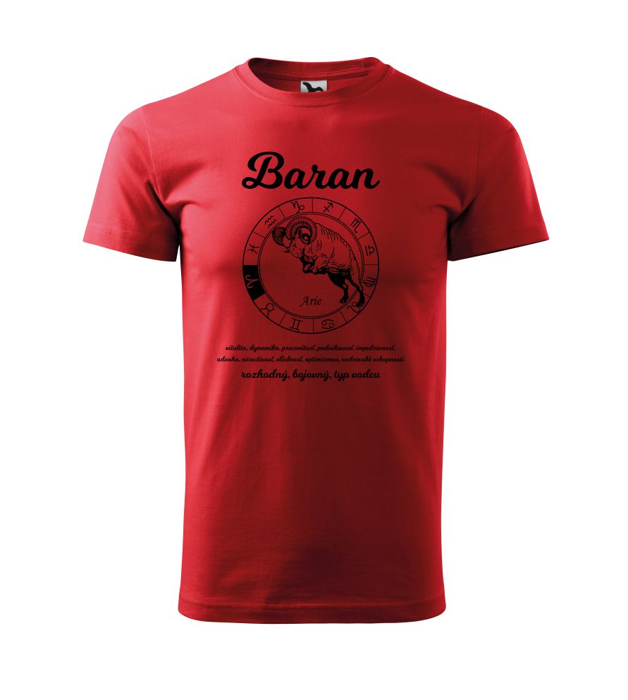 Tričko so znamením: Baran